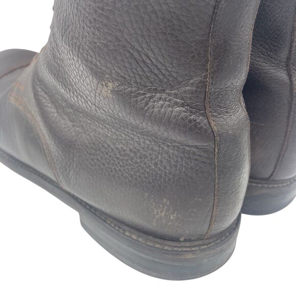 Morjas The Jumper Boot Men’s US 12.5 UK 12 Brown Grain Leather Sold Out $400 USD - Picture 7 of 16